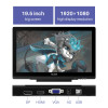 Kamvas 20 Huion Graphics Tablets AG Glass Screen 19.5 Inch Drawing Tablet Display 120% sRGB Tilt Function Battery-Free Stylus