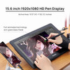 Parblo Coast16Pro Graphic Tablet Drawing Monitor 15.6" IPS LCD Support Android Phone 8192 Digital Drawing Tablet Design