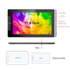 VEIKK VK1200 11.6 inch Drawing Tablet Graphic Monitor IPS HD 20% sRGB Animation Digital Tablet With 60 Degrees Of Tilt Function