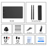 VEIKK VK1200 11.6 inch Drawing Tablet Graphic Monitor IPS HD 20% sRGB Animation Digital Tablet With 60 Degrees Of Tilt Function