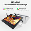XPPen Artist Pro 14 16K Pressure Levels Graphic Tablet Monitor Free Keyboard Stand Support Tilt Android Windows Mac Eyes Comfort