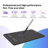 H640P Graphics Drawing Tablets with 6 Press Keys 8192 Levels Stylus Battery-Free Digital Pen Tablet Android Phone Support