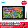 HUION Kamvas 22 Graphic Tablet 21.5 inch Pen Tablet Monitor Screen 120%s RGB Pen Display Anti-glare Support Windows/mac/Android