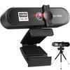 4K Full HD Mini Webcam With Mic Automatic Focus 2K Online Web Camera For Computer PC Laptops Portable Live Video Streaming 60fps