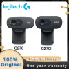 New Original Logitech Webcam C270 C270i HD Webcam 720P Network Built-in Microphone USB2.0 Webcam For PC Chat Camera