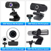 PEGATAH U6 Webcam 1080p full hd for pc computer laptop usb webcamera with microphone for Video Calling Conference Work Live