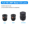 HD 2K Webcam 30fps High Speed UVC OTG 4MP USB Camera With 2.8-12mm Varifocal CS Lens Plug And Play For Youtube Live Broadcast