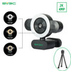 Full HD 4MP Webcam Computer PC Web Camera With Microphone USB Plug Web Cam For Live Broadcast Video Calling Conference Webcam