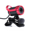 Rotatable Night Vision Webcam USB High Definition Web Cam 360 Degree MIC Clip-on Computer PC Laptop Notebook Web Camera