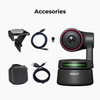 OBSBOT Tiny PTZ 4K Webcam, AI-Powered Framing & Autofocus, 4K Webcam with Dual Omni-Directional Microphones