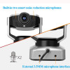 Aoni Webcam 4K HD Camera With Microphon PTZ rotation angle 5X Digital zoom Conference camera of remote control for home office
