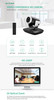 2MP 1080P 2.4G Wireless Remote Control PTZ Webcam 3D Noise Reduction HDR Video Camera For Online Teaching Video Conference
