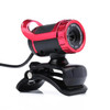 Webcam USB 360 Degrees USB 480P HD Camera Web Cam Clip-on Digital Video Webcamera with Microphone MIC for Computer PC Laptop