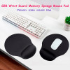 High Quality 1PC Black Mouse Pad With Wrist Rest Pad Anti-Slip Gaming Mousepad Mice Mat PC Laptops Keyboard Accessories