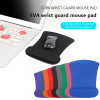 1pc Mouse Pad With Wrist Rest Pad Anti-Slip Gaming Mousepad Mice Mat PC Laptops Keyboard Solid Color Accessories