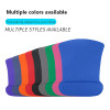 1pc Mouse Pad With Wrist Rest Pad Anti-Slip Gaming Mousepad Mice Mat PC Laptops Keyboard Solid Color Accessories