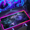 Large Mouse Pad Gaming Backlight Galaxy Mousepad Rgb Pc Gamer Accessories Backlit Mat Keyboard Mats Desk Xxl Anime Extended Mice