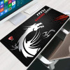 MSI Red Dragon Mouse Pad Large Gaming Rubber Accessories Mousepad to Keyboard Laptop Computer Speed Mice Office Desktop Playmat