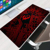 MSI Red Dragon Mouse Pad Large Gaming Rubber Accessories Mousepad to Keyboard Laptop Computer Speed Mice Office Desktop Playmat