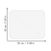 Tempered Glass Mouse Pad Game Mice Pad Transparent Mute Desk Anti-Slip Waterproof Gamings Office Keyboard Accessorie