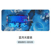 KeysMe Mousepad For Keyboard Mouse Pad Gamer Esports Elements Silicone Anti-slip Mice Pad Desktop Computer Laptop Accessories