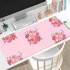 Kawaii Strawberry Milk Mouse Pad Gaming XL Home HD Custom Mousepad XXL keyboard pad Non-Slip Office Office Accessories Mice Pad