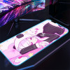 Backlit Desk Mat RGB Mousepad Xxl Gaming Mouse Pad LED Geoxor Moneko Pc Gamer Accessories Keyboard Large Anime Extended Mice