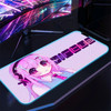 Backlit Desk Mat RGB Mousepad Xxl Gaming Mouse Pad LED Geoxor Moneko Pc Gamer Accessories Keyboard Large Anime Extended Mice