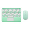 For iPad Mini 6 Air Keyboard and Mouse Combo Wireless Bluetooth Russian Spanish Keyboard Teclado for Android IOS Windows Tablet