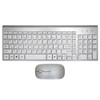 2.4G Hebrew Character Low Noise 101 Keys Wireless Keyboard Mouse Combo Slim Mice Compact Israel Wireless Keyboard for Desktop
