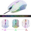 Wired Gaming Keyboard and Mouse Headset Combo RGB Backlit Wired Keyboard,Over Ear Headphone with Mic,Rainbow Backlit Gaming Mice