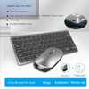 WLK-616 Office NEW Slim Wireless BT Keyboard And Mouse Combo Mechanical Metal Feeling For Offical Typing Business Keyboard