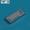 Wireless Keyboard and Mouse Combo, RGB Backlit Rechargeable Battery, 75% Layout English 83 Keys Ultra Compact Gaming Keyboard