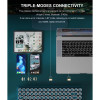 Wireless Keyboard and Mouse Combo, RGB Backlit Rechargeable Battery, 75% Layout English 83 Keys Ultra Compact Gaming Keyboard