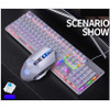 Mechanical Keyboard and Mouse with Headphones with Replaceable Switch Gaming Keyboard and Mouse Combo Headset Gamers Accessories