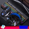 Mechanical Keyboard and Mouse with Headphones with Replaceable Switch Gaming Keyboard and Mouse Combo Headset Gamers Accessories