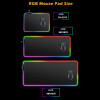 Japanese Cute Jinbesan LED Kawaii Mouse Pad Large Laptop Game Accessories Speed Keyboard Mousepad Rubber Lock Edge RGB Desk Mat