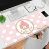 Kawaii Pink Large Mouse Pad Office Laptop Anime Cartoon Gaming Accessories Keyboard Mousepad Computer Lock Edge Desk Mat Carpet