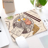 Small Mousepad Cute Laptop Mouse Pad Keyboard Mat PC Accessories Deskpad Lock Edge Rubber Table Mats