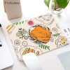 Small Mousepad Cute Laptop Mouse Pad Keyboard Mat PC Accessories Deskpad Lock Edge Rubber Table Mats