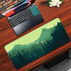 60X30cm Mousepad for Deep Forest Laptop Gamer Mousepad Gaming Mouse Pad Large Lock Edge Keyboard Small Desk Mat