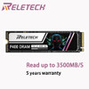 Reletech M2 SSD NVMe PCIe 256gb 512gb M.2 Solid State Drive Dram Cache 2280 Internal Hard Disk for Laptop and Desktop