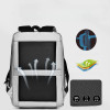 2023 E-sports Armor Backpack Password Lock Laptop Bag College Backpack Outdoor Men's USB Charging Travel Gaming Pack