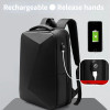 Lenovo Computer Backpack Anti-theft Lock Business Travel Backpack ABS Hard Shell Waterproof USB Rechargeable Men's Backpack