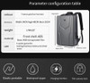 2023 New ABS Hard Shell Anti-theft Lock Game Laptop Backpack With Large Capacity Waterproof Student Backpack Skills Backpack