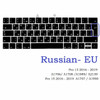 Soft Skin for Macbook Air 13 2020 Pro 13 15 Pro 14 Pro 16 2020 2021 M1 Russian EU US Keyboard Cover A2337 A2338 A2442 Silicon