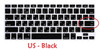 For Macbook Air 13 Pro 13 15 CD ROM Retian 2015 Russian EU US Keyboard cover Silicon A1466 A1278 A1286 A1398 Keyboard Skin Cover