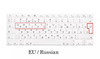 EU US Russian Language Keyboard Skin for Macbook Air 13 Russian Keyboard Cover A1466 Waterproof Keyboard Film Protector