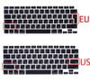 Russian For Macbook Air 13 2020 M1 Chip A2337 Russian EU US Keyboard Cover Soft Silicon For Macbook Air 13 M1 Chip Keyboard Skin