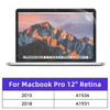 Screen Protector for MacBook All Models Air 13 M1 M2 Pro 13 14 15 16 Touch Bar Max Cover HD Film Soft Guard Accessories